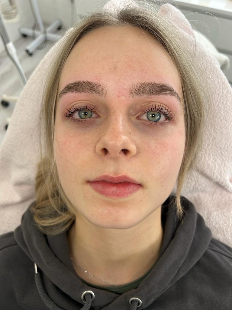 lash lift + brow lamination